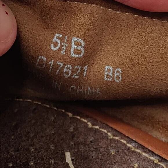 Cole Haan Tan suede Square Toe Flats Size US 5.5 - Picture 7 of 7